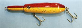 Fishing Lure - 6 1/2"  - Padauk & Yellowheart Hardwoods - Only $21.99 - Lure #129